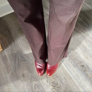 SOLD Vintage pinstripe flared pants